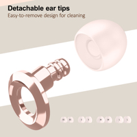 Bouchons d'oreilles en silicone avec logo personnalisé, 4 tailles, réduction du bruit SNR 23dB, protection auditive pour dormir, voyager, faire du vélo, EN352-2