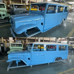 Cangkang badan logam Aksesori Mobil memulihkan untuk Land Cruiser FJ45V, seluruh Auto Body Assembly Factory Outlet FJ45V Troopy FJ47