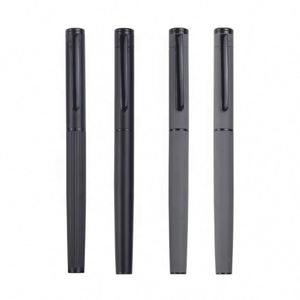 High End Black and Gray Metal Ballpoint <b>Pen</b> with logo Business Signature Metal <b>Pen</b> Black Custom <b>Pens</b> Suitable for Office Work - Product Image 4