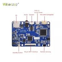 Écran LCD TFT IPS de 7 pouces 1920*1200 en format paysage avec carte de commande pour Raspberry Pi PS4