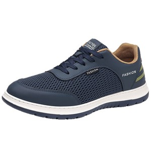 Chaussures de course en maille pour hommes, légères, respirantes, confortables, baskets de marche, chaussures de sport décontractées à la mode - Product Image 4