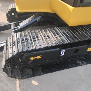 Prix bas 95% nouvelle mini pelle sur chenilles Komatsu PC56 d'occasion bon état 5 tonnes tracteur mini pelles à vendre - Product Image 6