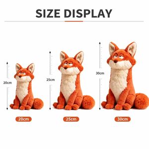 Peluche personnalisée en forme de renard, directement de l'usine, à partir de vos designs (OEM/ODM), poupée de personnage en peluche pour marques IP originales - Product Image 2
