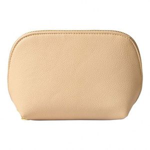 Grande Trousse de Maquillage Pliable en Cuir PU, Sac de Voyage Imperméable Personnalisable avec Fermeture Éclair pour Rangement - Product Image 1