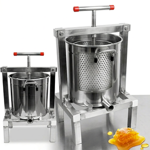 Máquina Manual de Acero Inoxidable para Prensar Cera de Abeja, Molino de Malla para Miel, Nueva Condición, para Granja Apícola Menger Bee - Product Image 1