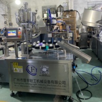 Machine automatique de remplissage et de scellage de tubes souples avec écran tactile PLC pour crème, gel, lotion, dentifrice