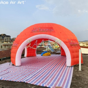 Tienda <span class=keywords><strong>de</strong></span> cúpula inflable naranja <span class=keywords><strong>de</strong></span> 7m, iglú inflable <span class=keywords><strong>de</strong></span> tienda publicitaria gigante para actividades promocionales - Product Image 3