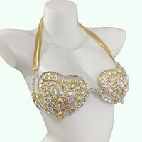 Venta caliente verano cristal diamante mujer Bikini Sexy traje de baño chica joven Elegante ropa de playa