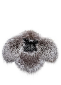 Sombrero de cazador de piel de zorro plateado con orejeras para mujer Topi <span class=keywords><strong>Ushanka</strong></span>, sombreros de bombardero soviético, gorra de cazador con parte superior de cuero - Product Image 4