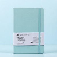 Carnet A5 entier, journal ligné à points, couverture rigide, carnet d'affaires personnalisé, journal scolaire personnalisé, carnet personnalisé avec logo