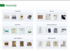 <span class=keywords><strong>Set</strong></span> di Biancheria da Letto OEM di Lusso in Stile Classico, Lenzuolo Piatto Queen Size in Tessuto 100% Cotone Organico, Facile da Mantenere <span class=keywords><strong>e</strong></span> Durevole - Product Image 6