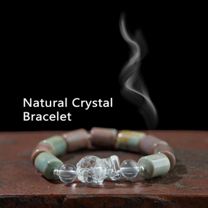 Bracelet porte-bonheur hexagonal en cristal pour femme, avec pendentif de guérison des chakras, perles multi-pierres, vente en gros, cadeau - Product Image 1