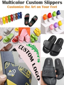 Sandalias Tipo Chancla de Alta Calidad con Cojín de Aire y Logotipo Personalizado en Relieve 3D de Goma, Pantuflas Cómodas de Diseño Personalizadas con Logotipo - Product Image 6