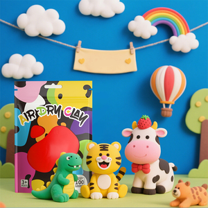 Arcilla Seca al Aire de 100g, Arcilla de Modelado Creativa para Niños, Arcilla Mágica Superligera, Segura y No Tóxica, Excelente Regalo para Niños y Niñas - Product Image 1