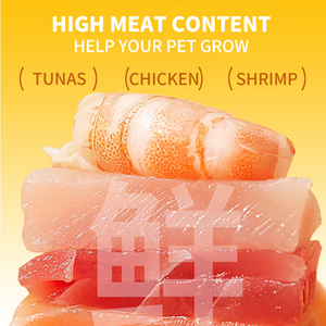 Alimentos enlatados para gatos con alto contenido <span class=keywords><strong>de</strong></span> carne N4P-0 aditivos 0 alimentos complementarios liofilizados <span class=keywords><strong>de</strong></span> almidón para un aumento <span class=keywords><strong>de</strong></span> peso y digestión saludables - Product Image 4