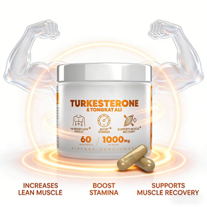Compléments alimentaires à base de Turkesterone et de Tongkat Ali pour la gestion de l'énergie chez l'adulte, la croissance musculaire et le soutien de l'endurance. Non destiné aux femmes enceintes. - Product Image 2