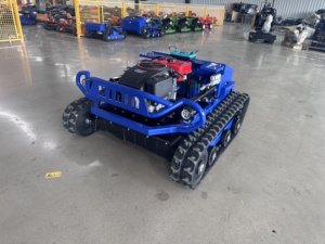 Machines agricoles professionnelles tondeuse à gazon télécommandée intelligente tondeuses à gazon à essence haute puissance <span class=keywords><strong>hachoir</strong></span> à gazon - Product Image 2