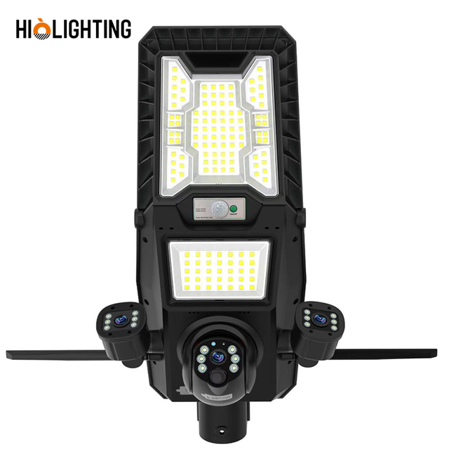 Smart Integrated Monitoring Outdoor Solar Street Light With Camera