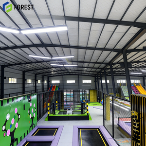 Fabricante de Arenas de Trampolín con Estructura de Acero, Área de Juegos Modular Galvanizada, Área de Parkour Comercial, Lugar de Entretenimiento ODM - Product Image 1