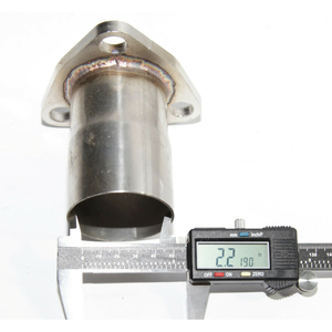 미국 무료 배송 범용 2 "3 볼트 배기 변환기 파이프 플랜지 수리 가스켓없이 배관 - Product Image 6