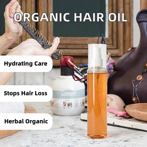 Líquido Orgánico a Base de Hierbas para el Cuidado del Cabello, Aceite Hidratante para el Crecimiento del Cabello, Suero Nutritivo Reparador para Cabello Áspero - Product Image 2