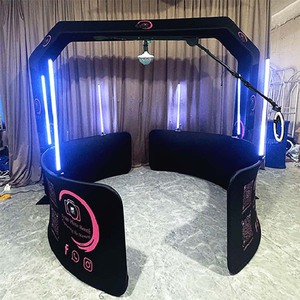 Over Head Top 360 Photo Booth Machine Partiesfast Delivery Birthday Partycommercial Rental - Product Image 1
