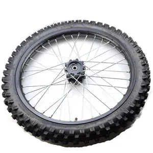 Roda Rem Cakram Depan Roda 21 Inci, AS 15Mm 70/100-21 Ban Ban untuk Lubang Kotoran Sepeda Off Road