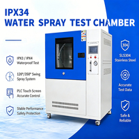 IEC 60529 IPX3 IPX4 Rain Spray Test Chamber Swing Tube Waterproof Testing Equipment for Electronics and Electrical Enclosures