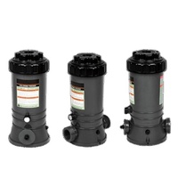 Chlorinateur automatique (hors ligne) avec vanne de contrôle de débit Chlorinateur de piscine de capacité 9LBS 70168
