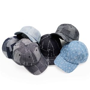OEM Wholesale Custom 6 Panel Unisex Embroidered <b>Dad</b> Hats Denim Fabric Adjustable Size Premium Unstructured Sport <b>Dad</b> Cap - Product Image 4