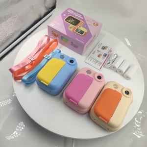 ミニデュアルレンズサーマルプリントデジタルキッズカメラプリンター写真キッズインスタントプリントカメラカマラインスタネア2024 - Product Image 2