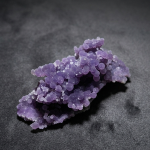Natural Grape Agate Small Specimen <b>Raw</b> Purple Botryoidal Grape Pattern <b>Crystal</b> Diamond Free Form for Collection Art Decoration - Product Image 2