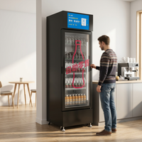 Máquina Expendedora de Bebidas y Snacks Inteligente para Exteriores, Fácil de Operar, con SDK Habilitado y Gestión Basada en la Nube, Capacidad de 400L