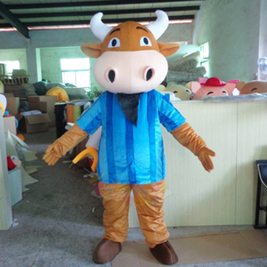 Custom Lovely <strong>Cow</strong> Mascot <strong>Costume</strong> for Adults Commercial Activity Character Mascot Cartoon <strong>Costumes</strong> for Sale - Product Image 1