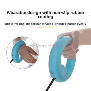 Nueva Correa Retráctil Telescópica para Mascotas, Cable de Tracción de Nailon Controlable, Correa Retráctil para Perros con Mango Redondo y Luz <span class=keywords><strong>LED</strong></span> Brillante - Product Image 4