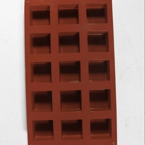 TangChu 15-<b>Square</b> Baking Silicone Mold for Chocolate & Confectionery - Product Image 1