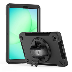 Custodia per <span class=keywords><strong>Tablet</strong></span> Robusta con Supporto Girevole a 360°, Antiurto, Cinghia da Polso e Slot per Penna, Compatibile con <span class=keywords><strong>Samsung</strong></span> <span class=keywords><strong>Galaxy</strong></span> <span class=keywords><strong>Tab</strong></span> A11 8.7 Pollici SM-X133 - Product Image 1