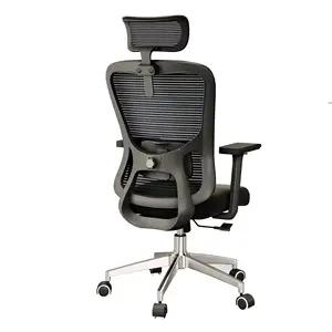 Office Furniture Luxury Item H06 Fashion Black Office Mesh Boss Executive Chair Office Ergonomic Chair