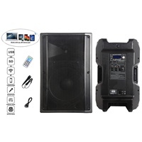 Altavoz profesional inalámbrico para Karaoke, subwoofers de 1600W y 12 pulgadas, sistema de sonido activo para DJ, TWS, DSP, EQ, FM, ECHO Bocina parant