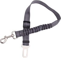 Veiligheidsriem voor honden-cinturón de seguridad extensible para perros, correa de seguridad retráctil de nailon ajustable para coche