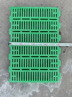Plancher à lattes en plastique pour bétail, plancher à lattes pour chèvres, plancher à lattes anti-fuite de fumier 60*60cm