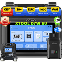 XTOOL D7W EU Car Key Pin Code Reader Auto Key Programación Máquina para todos los coches Lector de código Todo en uno Herramienta de diagnóstico 39 + Reset