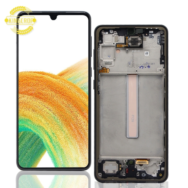 Compatible Original Mobile Phone LCD for Samsung Galaxy A33 SM-A336 LCD Display OLED Touch Screen Replacement