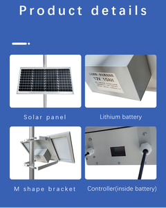 Station d'alimentation solaire portable tout-en-un 12V 24V 48V, kit batterie solaire pour caméra de vidéosurveillance, application balcon SY-TYNTZ6030TSYT-7 - Product Image 5