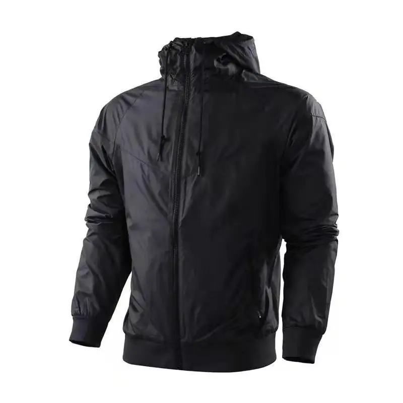 Cortavientos personalizado para hombre, chaqueta de anorak, tamaño grande, bloque de Color, gran oferta de fábrica