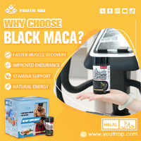 Capsules d'extrait de Maca Noire 1000mg 20:1 Formule Péruvienne pour Adultes Soutien à l'Endurance Physique 90 Capsules OEM ODM Vente en Gros Bienvenue