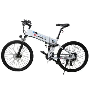 KAISDA K1 VTT Electrique 48V 500W bicicleta eléctrica plegable bicicleta eléctrica de montaña ebike SUSPENSIÓN COMPLETA