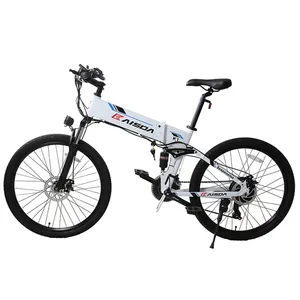 KAISDA K1 vtt electrique 48V 500W電動自転車折りたたみ式電動自転車マウンテンバイクフルサスペンション