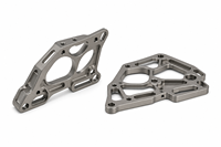 Support léger en titane de grade F1 usiné CNC, service d'usinage CNC par tournage-fraisage direct usine, contrôle qualité