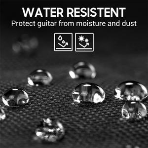 Mochila Impermeable para Guitarra Acústica, Acolchada y Gruesa, Estuche Rígido de Oxford, Bolsa de Transporte con Accesorios para Instrumentos para Actuaciones al Aire Libre - Product Image 4